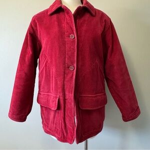 vintage R&R Red Corduroy Jacket oversized